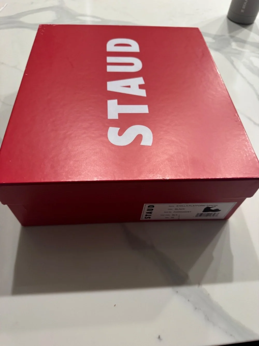 Stuad Stella Platforms - Black -  US Size 9